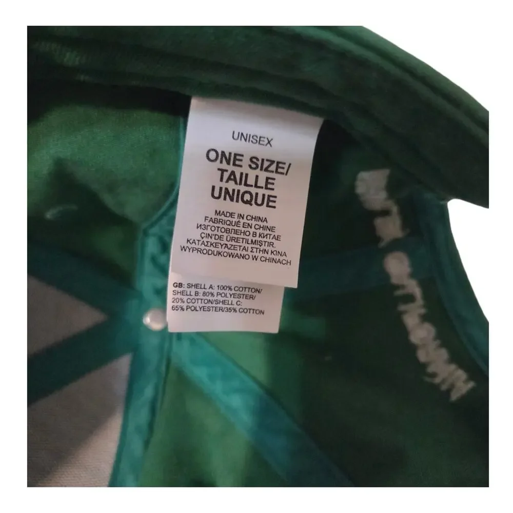 The North Face Berkeley California Hat Cap Green Cotton Adjustable Strapback